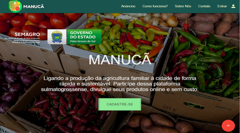 Plataforma Manucã está aberta para cadastro de compradores