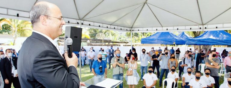 Governo do Estado inaugura Colégio Vocacionado ao Ensino Cívico-Militar em Rio Bonito