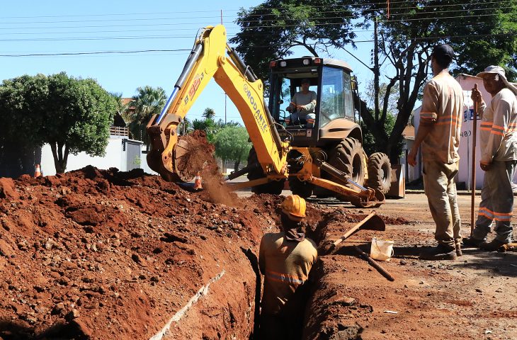 Obras em Sidrolândia