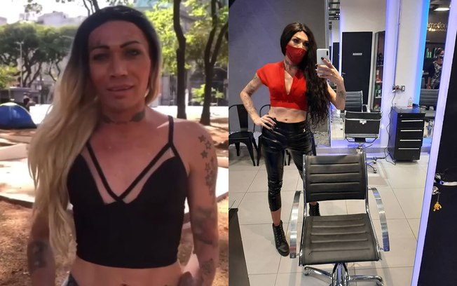 Moradora de rua trans que viralizou consegue emprego em salão de beleza
