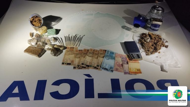 Polícia Militar, através do 30º BPM, apreende 1kg de Maconha
