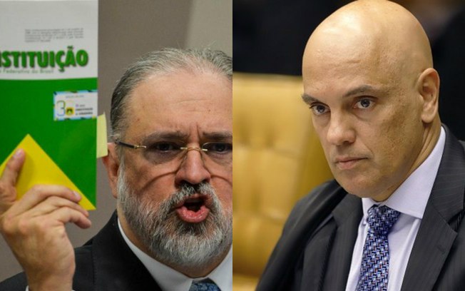 Augusto Aras diverge da decisão de Moraes em bloquear perfis bolsonaristas