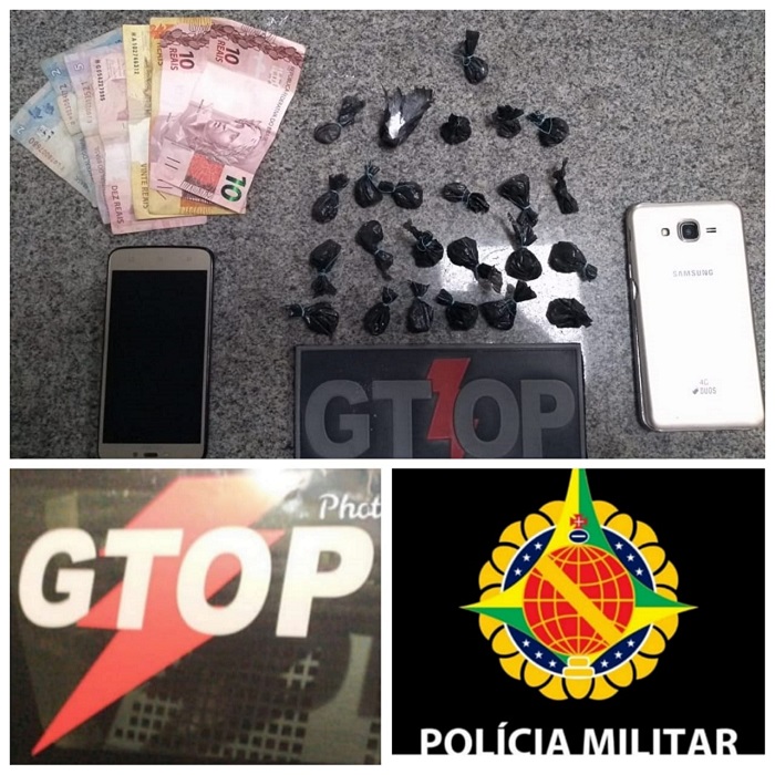 PMDF prende dois homens por tráfico de drogas em Planaltina