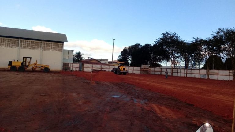 Obra da nova sede da EMEF Baixo Quartel está andamento e vai atender 400 alunos