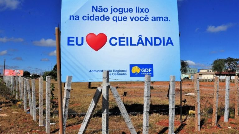 Campanha de limpeza e saúde toma as ruas de Ceilândia