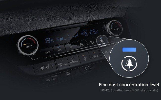 Ar-condicionado da Hyundai monitora qualidade do ar em tempo real