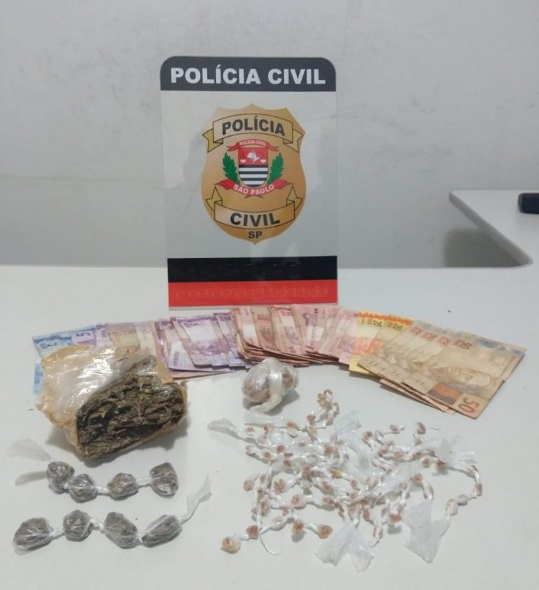 Traficante é preso durante operação da Polícia Civil de Piraju