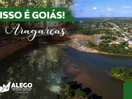 Destinos turísticos do estado de Goiás ganham destaque em campanha nas redes sociais da Assembleia Legislativa