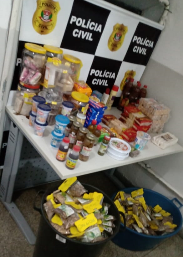 Polícia Civil localiza alimentos vencidos há 5 anos sendo vendidos em Taboão da Serra