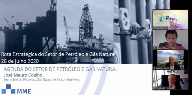 Sedes aborda investimentos do setor de petróleo e gás natural durante evento virtual
