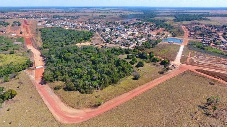 Governo do Estado e prefeitura de Nova Maringá executam obra do anel viário no município