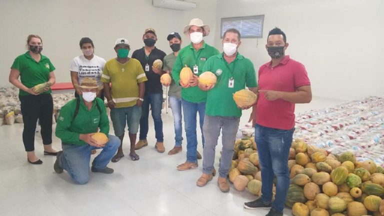 Cestas básicas entregues em Lucas do Rio Verde são incrementadas com produtos locais