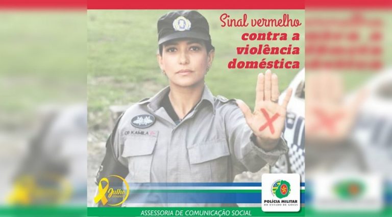 A Polícia Militar do Estado de Goiás apoia esta Campanha