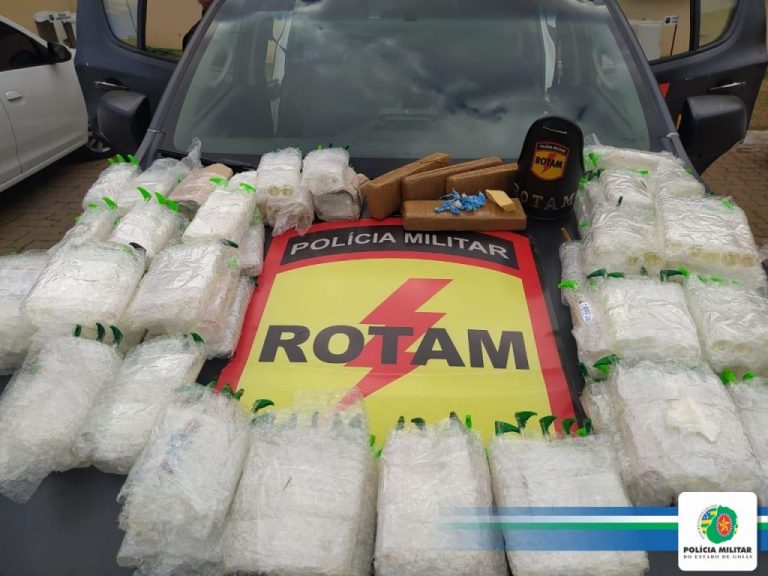 ROTAM prende traficantes com 240 frascos de Lança perfume e 3kg de Maconha