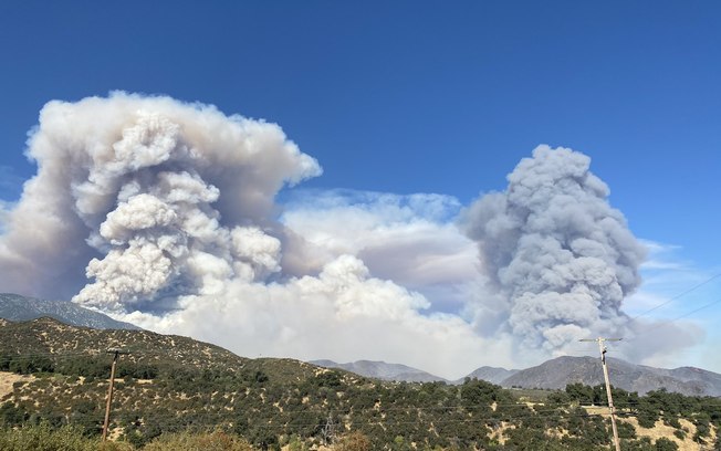 Incêndio na Califórnia dura há quatro dias e desaloja mais de sete mil pessoas