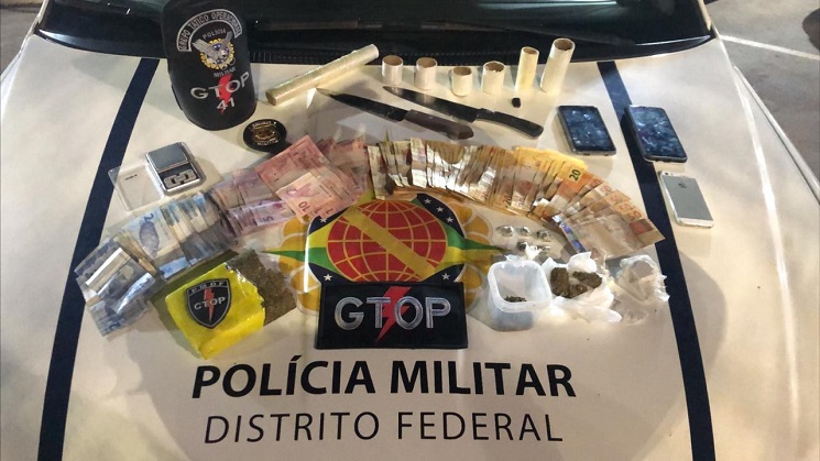 PMDF flagra comércio de drogas em São Sebastião