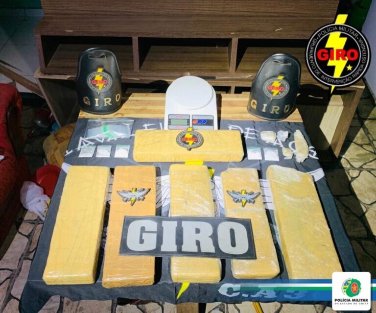 Traficante de drogas é preso no Setor Nova Cidade em Aparecida de Goiânia