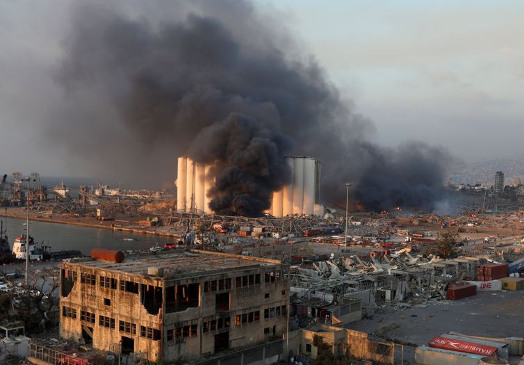 Itamaraty acompanha situação de brasileiros em Beirute após explosão