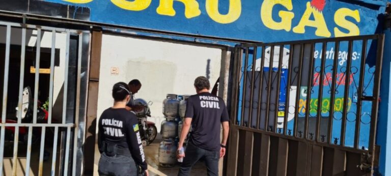 Operação Crepitus: Decon faz operação contra venda clandestina de botijões de gás