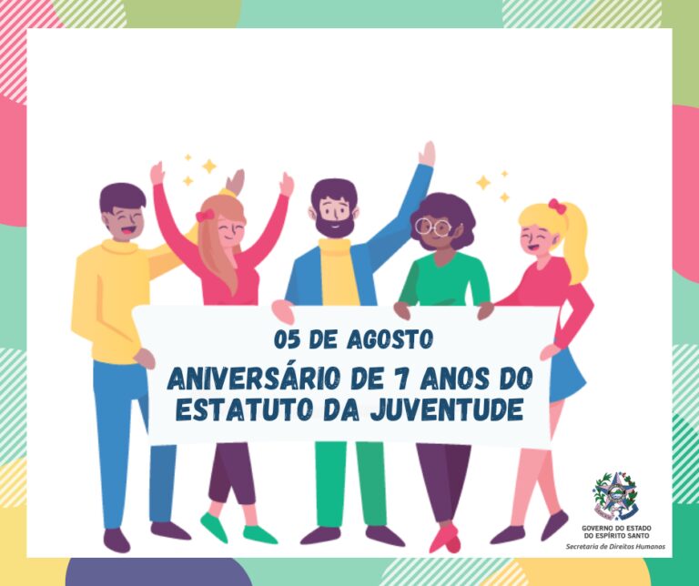 Estatuto da Juventude completa sete anos nesta quarta-feira (05)