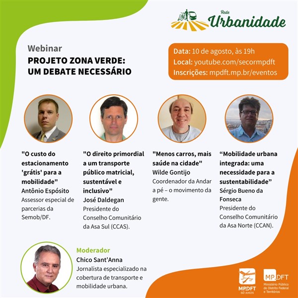 Webinar especial: “Projeto Zona Verde: um debate necessário”