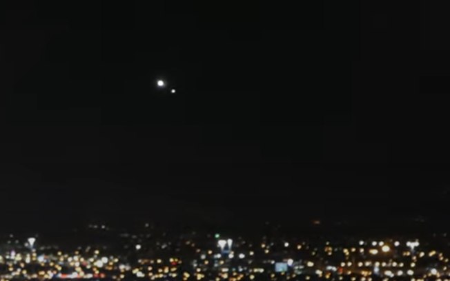 Moradores encontram luzes misteriosas no céu de Las Vegas; veja