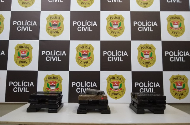 Polícia Civil apreende 25 tijolos de maconha em Ribeirão Preto