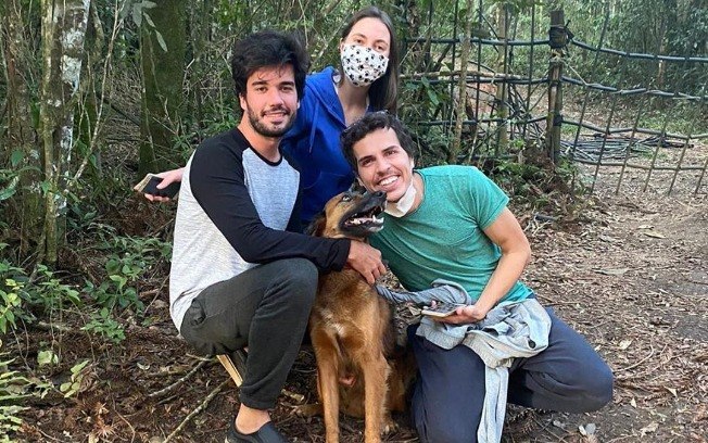 Cachorro é encontrado após nove dias de buscas