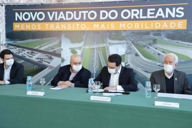 Estado investe R$ 1,2 milhão em  projeto do novo Viaduto do Orleans