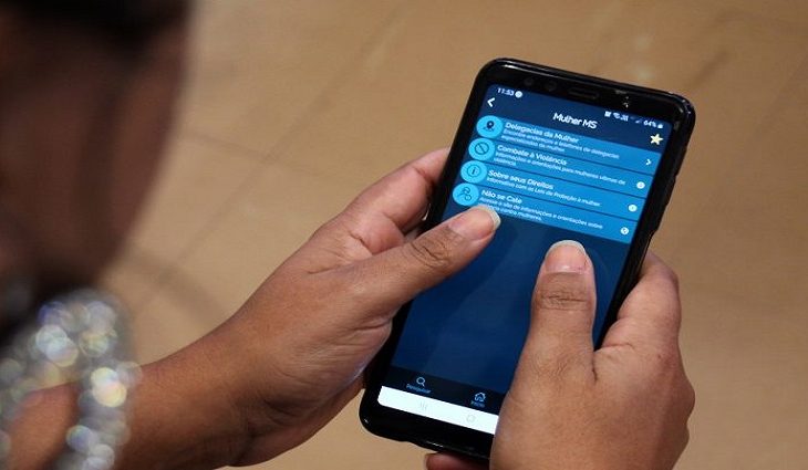 Dentro do app MS Digital, Mulher MS é mais uma ferramenta de enfrentamento à violência