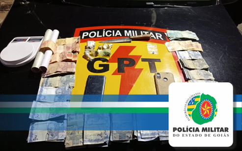 Homem é preso em Catalão, suspeito de estar traficando entorpecentes