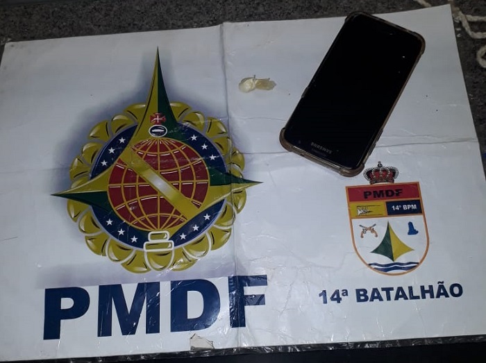 Homem é preso portando celular roubado em Planaltina