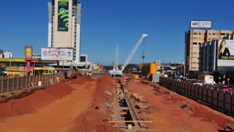 Avança cronograma de construção do Túnel de Taguatinga