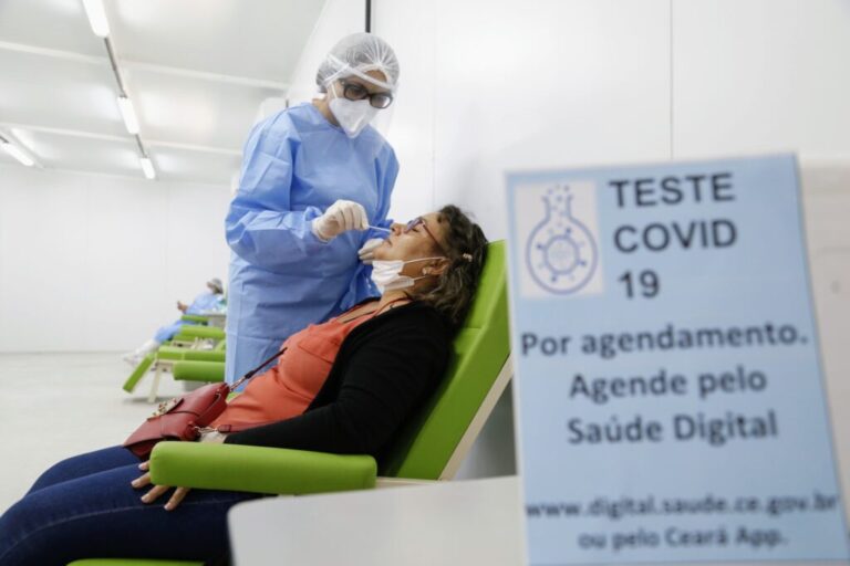Centro de Testagem para Covid-19 começa a funcionar em Maracanaú