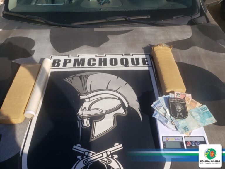 BPM CHOQUE no combate ao tráfico de drogas