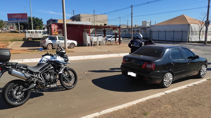 Policiais motociclistas intensificam policiamento em São Sebastião