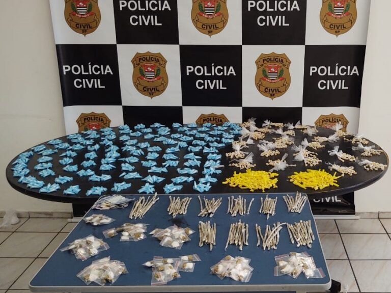 Traficante é preso em São Vicente com milhares de porções de drogas
