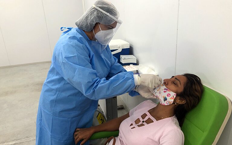 Sesa inaugura Centro de Testagem para Covid-19 em Fortaleza
