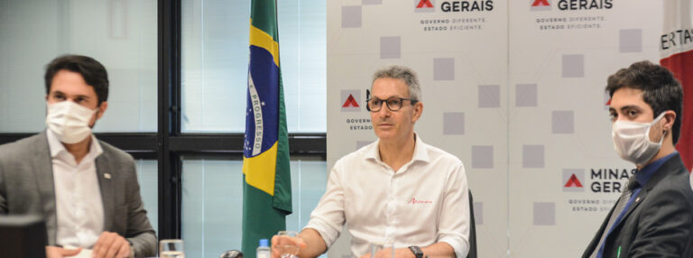 Romeu Zema participa de live para lançamento do projeto Desenvolve Minas