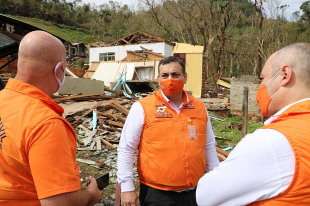 Defesa Civil presta auxílio humanitário a municípios do Meio Oeste atingidos por eventos climáticos
