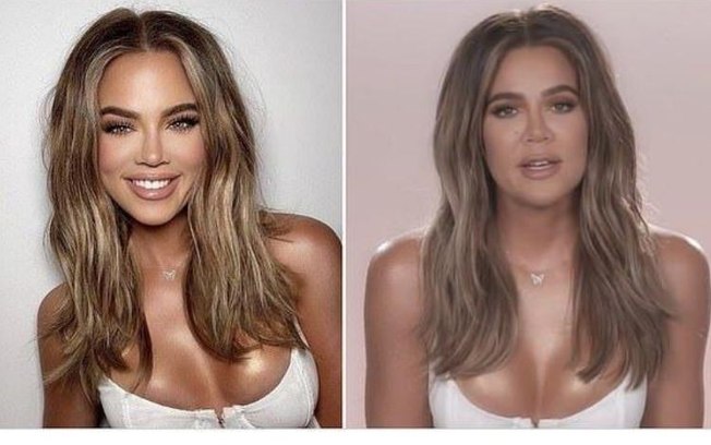 Khloe Kardashian é criticada depois que imagem sem Photoshop aparece