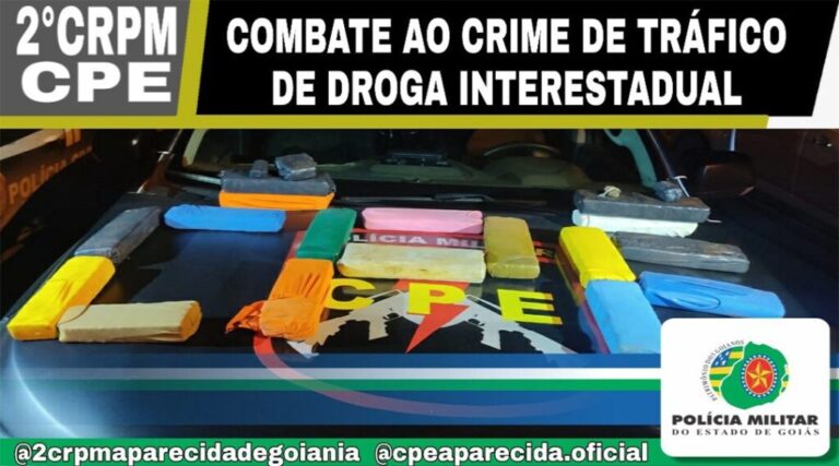 3ª CIPM/CPE: Mulher é presa com 25kg de Maconha dentro de ônibus interestadual