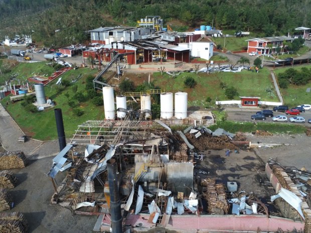 Eventos climáticos causaram prejuízos a 26 municípios do Meio Oeste catarinense