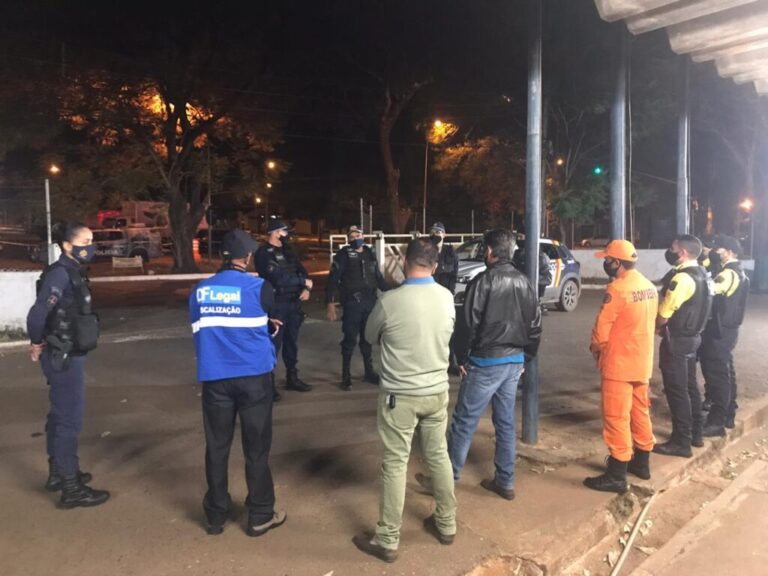 PMDF atua em operação de fiscalização em Brazlândia