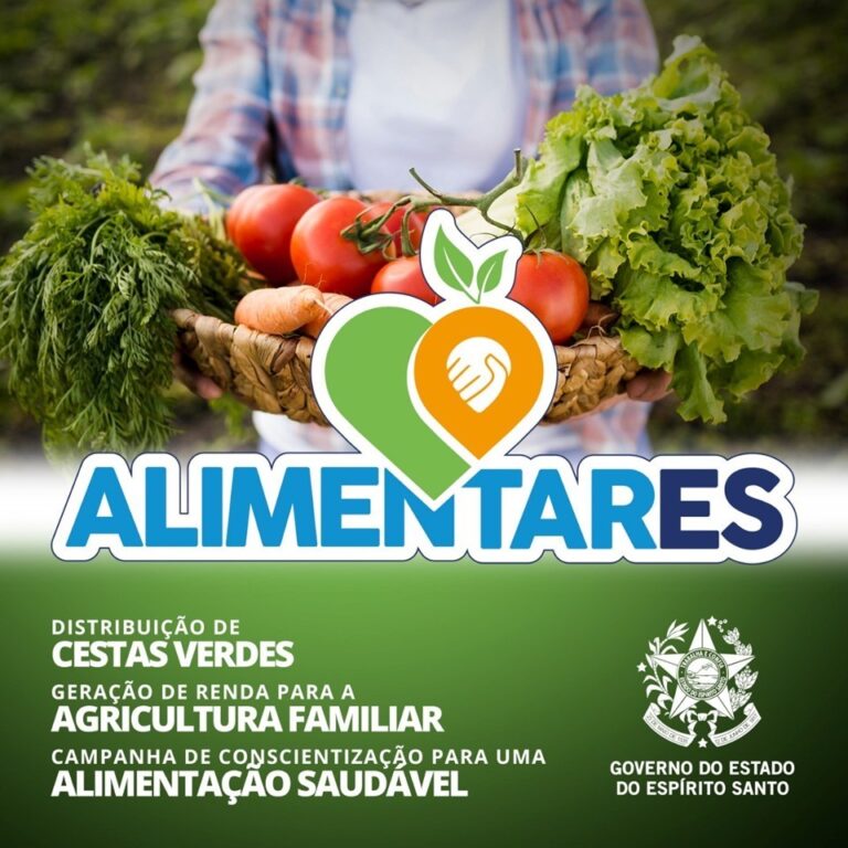 Programa AlimentarES promove live sobre o poder dos alimentos por meio do preparo saudável