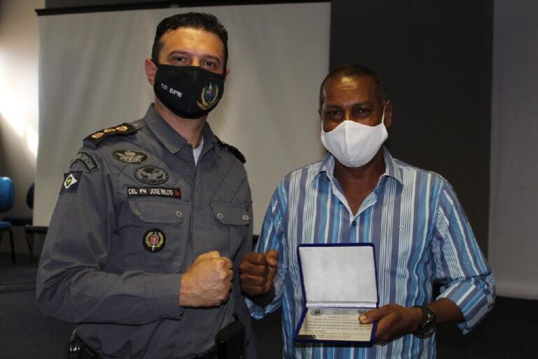 Policiais militares recebem homenagem por contribuição às ações da Coordenadoria de Assistência Social
