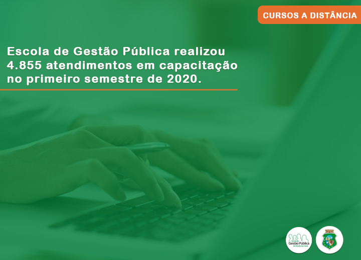 Cursos a distância viabilizam capacitação para servidores estaduais durante o distanciamento social