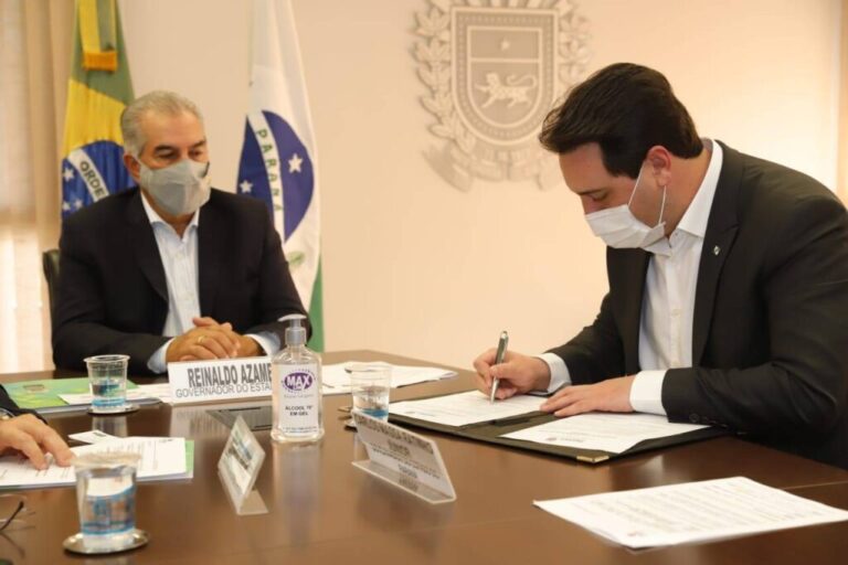 Paraná e Mato Grosso do Sul firmam acordo para ampliar malha ferroviária