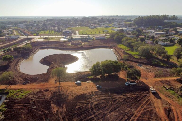 Guaíra ganha nova porta de entrada com parque e acesso pavimentado