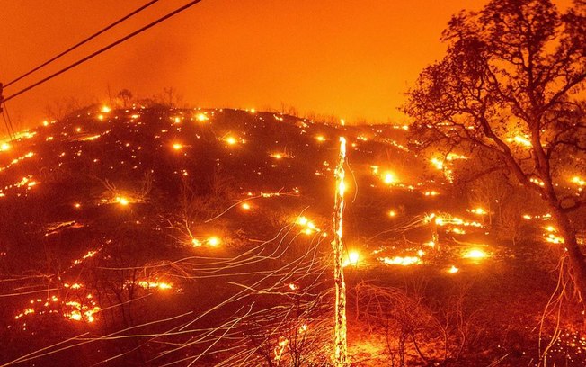 Incêndios na Califórnia fazem milhares fugirem de casas